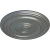 imageEkena Millwork CM20KP 19 34OD x 1 2P Kepler Traditional Ceiling Medallion For Canopies up To 4 12 WhitePlatinum Metallic Series