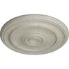 imageEkena Millwork CM20KP 19 34OD x 1 2P Kepler Traditional Ceiling Medallion For Canopies up To 4 12 WhitePot of Cream Crackle Flat Finish