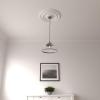 imageEkena Millwork CM20KP 19 34OD x 1 2P Kepler Traditional Ceiling Medallion For Canopies up To 4 12 WhitePrimed