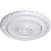 imageEkena Millwork CM20KP 19 34OD x 1 2P Kepler Traditional Ceiling Medallion For Canopies up To 4 12 WhitePrimed