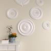 imageEkena Millwork CM20KP 19 34OD x 1 2P Kepler Traditional Ceiling Medallion For Canopies up To 4 12 WhitePrimed