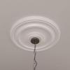 imageEkena Millwork CM20KP 19 34OD x 1 2P Kepler Traditional Ceiling Medallion For Canopies up To 4 12 WhitePrimed