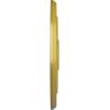 imageEkena Millwork CM20KP 19 34OD x 1 2P Kepler Traditional Ceiling Medallion For Canopies up To 4 12 WhiteRich Gold Metallic Series