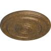 imageEkena Millwork CM20KP 19 34OD x 1 2P Kepler Traditional Ceiling Medallion For Canopies up To 4 12 WhiteRubbed Bronze Metallic Series