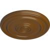 imageEkena Millwork CM20KP 19 34OD x 1 2P Kepler Traditional Ceiling Medallion For Canopies up To 4 12 WhiteSmokey Topaz Flat Finish