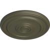 imageEkena Millwork CM20KP 19 34OD x 1 2P Kepler Traditional Ceiling Medallion For Canopies up To 4 12 WhiteWitch Hazel Flat Finish