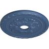 imageEkena Millwork CM20PMUWF Palmetto Ceiling Medallion fits Canopies up to 5 Ultra Pure WhiteAmericana Flat Finish