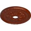 imageEkena Millwork CM20PMUWF Palmetto Ceiling Medallion fits Canopies up to 5 Ultra Pure WhiteFirebrick Flat Finish
