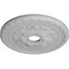 imageEkena Millwork CM20PMUWF Palmetto Ceiling Medallion fits Canopies up to 5 Ultra Pure WhiteFrost Flat Finish
