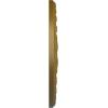 imageEkena Millwork CM20PMUWF Palmetto Ceiling Medallion fits Canopies up to 5 Ultra Pure WhiteGold Rush Metallic Series