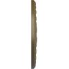 imageEkena Millwork CM20PMUWF Palmetto Ceiling Medallion fits Canopies up to 5 Ultra Pure WhiteMississippi Mud Flat Finish