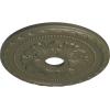 imageEkena Millwork CM20PMUWF Palmetto Ceiling Medallion fits Canopies up to 5 Ultra Pure WhitePainted Turtle Flat Finish