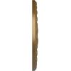 imageEkena Millwork CM20PMUWF Palmetto Ceiling Medallion fits Canopies up to 5 Ultra Pure WhitePale Gold Metallic Series