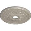 imageEkena Millwork CM20PMUWF Palmetto Ceiling Medallion fits Canopies up to 5 Ultra Pure WhitePearl White Metallic Series