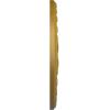 imageEkena Millwork CM20PMUWF Palmetto Ceiling Medallion fits Canopies up to 5 Ultra Pure WhitePharaohs Gold Metallic Series