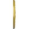 imageEkena Millwork CM20PMUWF Palmetto Ceiling Medallion fits Canopies up to 5 Ultra Pure WhiteRich Gold Metallic Series