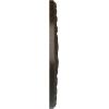 imageEkena Millwork CM20PMUWF Palmetto Ceiling Medallion fits Canopies up to 5 Ultra Pure WhiteStone Hearth Crackle Flat Finish