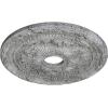 imageEkena Millwork CM20PMUWF Palmetto Ceiling Medallion fits Canopies up to 5 Ultra Pure WhiteUltra Pure White Crackle Flat Finish