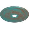 imageEkena Millwork CM22GR 22 58Inch OD x 3 58Inch ID x 58Inch P Grape Ceiling MedallionCopper Green Patina Metallic Series