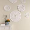 imageEkena Millwork CM22GR 22 58Inch OD x 3 58Inch ID x 58Inch P Grape Ceiling MedallionPrimed