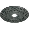 imageEkena Millwork CM22RBUWF Robin Ceiling Medallion Ultra Pure WhiteAthenian Green Crackle Flat Finish