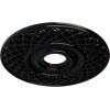 imageEkena Millwork CM22RBUWF Robin Ceiling Medallion Ultra Pure WhiteBlack Pearl Metallic Series