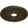 imageEkena Millwork CM22RBUWF Robin Ceiling Medallion Ultra Pure WhiteBrass Metallic Series