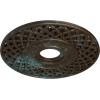 imageEkena Millwork CM22RBUWF Robin Ceiling Medallion Ultra Pure WhiteBronze Blue Patina Metallic Series