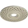 imageEkena Millwork CM22RBUWF Robin Ceiling Medallion Ultra Pure WhiteClear Yellow Flat Finish