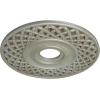 imageEkena Millwork CM22RBUWF Robin Ceiling Medallion Ultra Pure WhiteFlash Gold Metallic Series