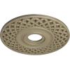 imageEkena Millwork CM22RBUWF Robin Ceiling Medallion Ultra Pure WhiteGobi Desert Flat Finish