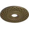 imageEkena Millwork CM22RBUWF Robin Ceiling Medallion Ultra Pure WhiteMississippi Mud Flat Finish