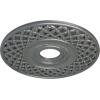 imageEkena Millwork CM22RBUWF Robin Ceiling Medallion Ultra Pure WhitePlatinum Metallic Series