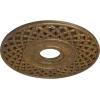 imageEkena Millwork CM22RBUWF Robin Ceiling Medallion Ultra Pure WhiteRubbed Bronze Metallic Series