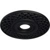 imageEkena Millwork CM22RBUWF Robin Ceiling Medallion Ultra Pure WhiteSteel Gray Metallic Series