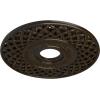 imageEkena Millwork CM22RBUWF Robin Ceiling Medallion Ultra Pure WhiteStone Hearth Crackle Flat Finish