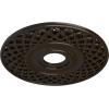imageEkena Millwork CM22RBUWF Robin Ceiling Medallion Ultra Pure WhiteStone Hearth Flat Finish
