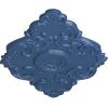 imageEkena Millwork CM37X26PE Piedmont Ceiling Medallion 37W x 26H x 1 38P Factory PrimedHandPainted Americana