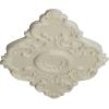 imageEkena Millwork CM37X26PE Piedmont Ceiling Medallion 37W x 26H x 1 38P Factory PrimedHandPainted Clear Yellow