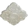 imageEkena Millwork CM37X26PE Piedmont Ceiling Medallion 37W x 26H x 1 38P Factory PrimedHandPainted Flash Blue