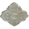 imageEkena Millwork CM37X26PE Piedmont Ceiling Medallion 37W x 26H x 1 38P Factory PrimedHandPainted Flash Gold