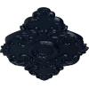 imageEkena Millwork CM37X26PE Piedmont Ceiling Medallion 37W x 26H x 1 38P Factory PrimedHandPainted Midnight Dream