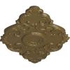 imageEkena Millwork CM37X26PE Piedmont Ceiling Medallion 37W x 26H x 1 38P Factory PrimedHandPainted Mississippi Mud