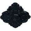 imageEkena Millwork CM37X26PE Piedmont Ceiling Medallion 37W x 26H x 1 38P Factory PrimedHandPainted Night Shade