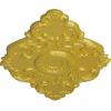 imageEkena Millwork CM37X26PE Piedmont Ceiling Medallion 37W x 26H x 1 38P Factory PrimedHandPainted Rich Gold