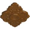 imageEkena Millwork CM37X26PE Piedmont Ceiling Medallion 37W x 26H x 1 38P Factory PrimedHandPainted Smokey Topaz