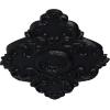 imageEkena Millwork CM37X26PE Piedmont Ceiling Medallion 37W x 26H x 1 38P Factory PrimedHandPainted Steel Gray