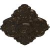 imageEkena Millwork CM37X26PE Piedmont Ceiling Medallion 37W x 26H x 1 38P Factory PrimedHandPainted Stone Hearth Crackle