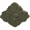 imageEkena Millwork CM37X26PE Piedmont Ceiling Medallion 37W x 26H x 1 38P Factory PrimedHandPainted Witch Hazel