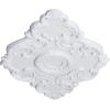 imageEkena Millwork CM37X26PE Piedmont Ceiling Medallion 37W x 26H x 1 38P Factory PrimedPrimed White